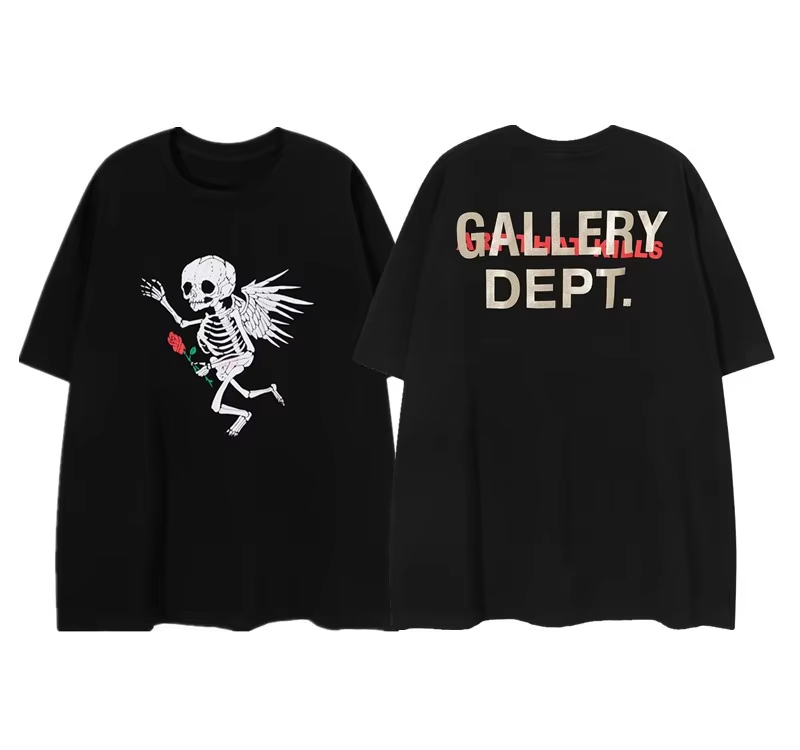 Streetwear Brand Clothing - Футболка Skull Angel, высококачественная модная брендовая